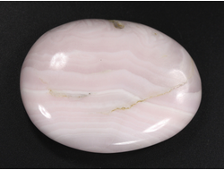 Манганокальцит (с розовой флуоресценцией в УФ), полировка плоская, Перу (43*33*10 мм, 26 г) №35717