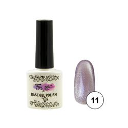 Гель-лак FOR YOU Cat's eye CRYSTAL № 11