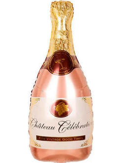 Бутылка шампанского Розовое (99 см)