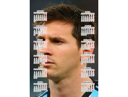 Календарь настенный Лионель Месси, Lionel Messi №3