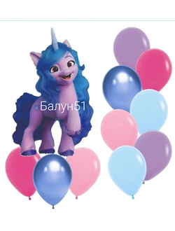 10 шаров на грузе + фигура