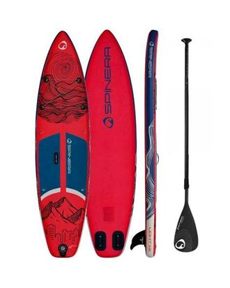 SUP-доска надувная с веслом Spinera Light 11'2 Bordeaux Red ULT S22