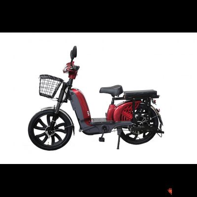 Электромопед GreenCamel Тайфун 17 (48V 12Ah 350W) быстросъем Красный