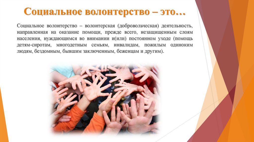 Презентация проект как связаны менеджмент и волонтерство