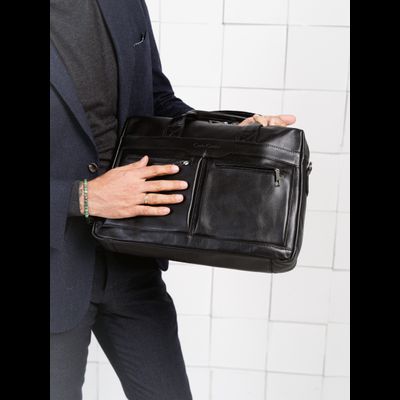 Сумка для ноутбука Lugano black (арт. 1007-01)
