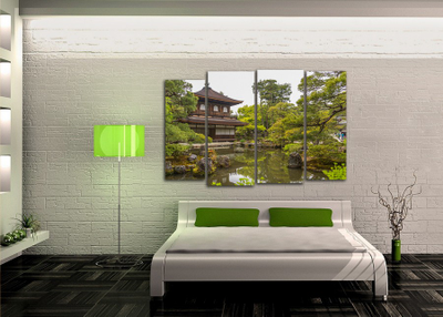 Модульная картина "Восточная архитектура"