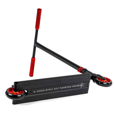Высококачественный красный трюковой самокат Ethic Pandora Complete L.