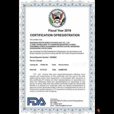 Пульсоксиметр Fingertip Синий