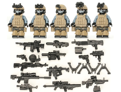 Отряд Ghost (призрак) с тяжелым вооружением