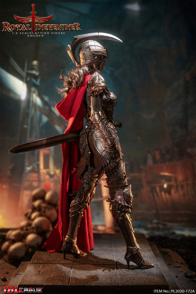 Королевская защитница в золотом - Коллекционная ФИГУРКА 1/6 scale Royal Defender - Golden (PL2020-172A) - TBLeague
