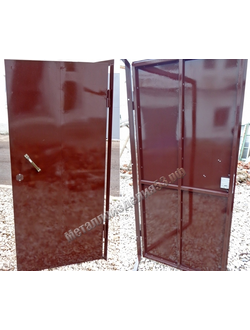 ДВЕРЬ МЕТАЛЛИЧЕСКАЯ СВАРНАЯ ОДНОСТВОРЧАТАЯ арт. ДСХ-01