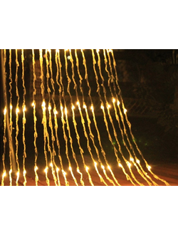Светодиодная гирлянда "Водопад" 62# (теплый) 3х3м 5шт