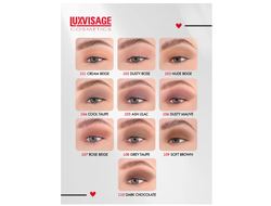 ЛюксВизаж Тени для век Жидкие Матовые  3г. Matt tint waterproof 12H