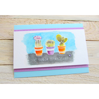 ФП штамп "Кактусы 1"