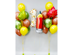 Композиция из шаров "1 сентября" №116