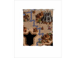 Шторы в ванную Герои меча и магии, Heroes of Might and Magic
