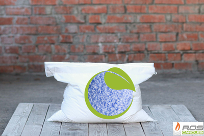 Насыпные свечи RosCandles голубые "Голубой" - мешок 10 кг