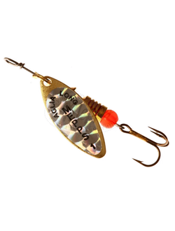 Блесна Mepps AGLIA LONGUE RAINBO OR №0 (2,5гр.) (в упаковке 3шт.)