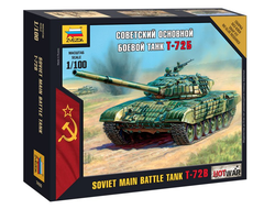 Сборная модель: (Звезда 7400) Советский основной боевой танк Т-72Б