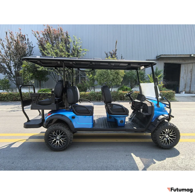 Гольфкар GreenCamel Сонора A42L (4+2, 4kW AC, R14 литые) LUX lifted