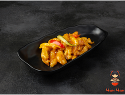 Нежное филе курицы в  апельсиновом соусе 400гр