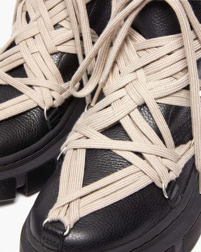 Dr Martens 1460 x Rick Owens Leather DMXL Platform Megalace Up Boots