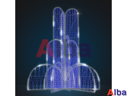 Светодиодный фонтан Каскад с эффектом бегущей капли