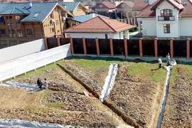 Дренаж участка