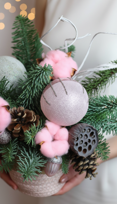 Новогодняя композиция № 1160