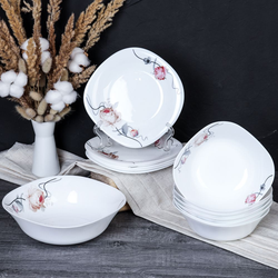 Столовый сервиз "Чайная роза квадро 13пр."
