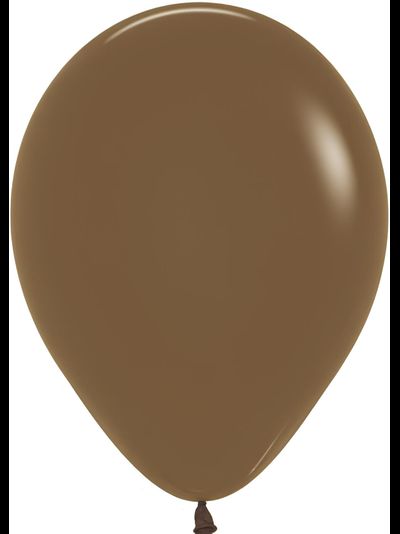 Воздушный шар кофе пастель