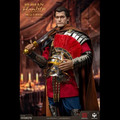 Римский легионер в медной броне - КОЛЛЕКЦИОННАЯ ФИГУРКА 1/6 scale Imperial Legion Hoplite (HH18078) - HHMODEL &amp; HAOYUTOYS