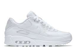 Nike Air Max 90 белые, КОЖА женские (36-41) Арт. 003