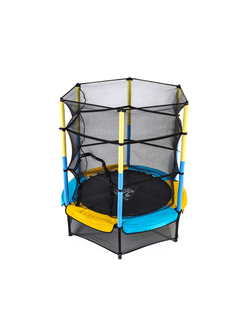 Батут DFC JUMP KIDS 55" желто-синий