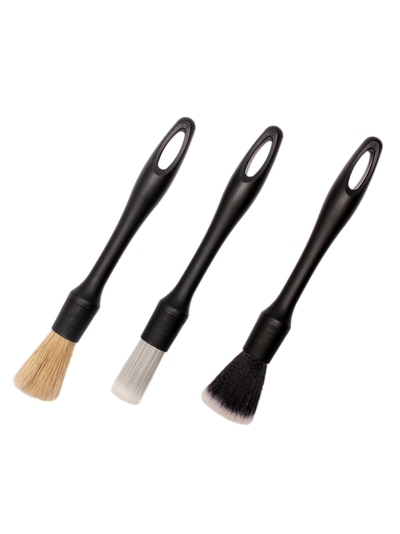 Multi-Use Detailing Brush Set Набор кистей для детейлинга из 3х штук, диаметр 24мм. GWBR-24X3