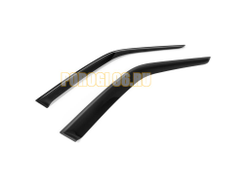 Дефлекторы окон, RIVAL, для Volkswagen Multivan T5, T6, T6.1 2003-2020 2020-/ VW Caravelle T5, T6, T6.1 2003-2020 2020-, листовой ПММА, 2шт.