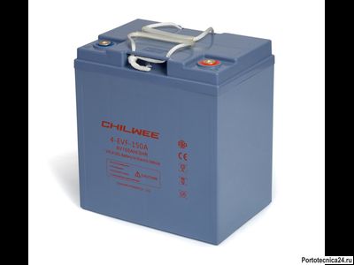 Аккумуляторная батарея Chilwee 4-EVF-150A (8В-160А\ч С5) 260х180х280 д.ш.в.