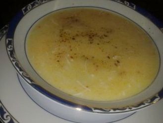 ŞEHRİELİ KREMALI TAVUK ÇORBASI -  кремалы тавук чорбасы - Куриный крем - суп с макаронами