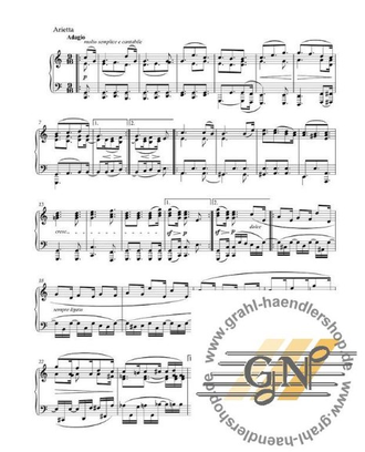 Beethoven. Sonate №32 c-Moll op.111 für Klavier