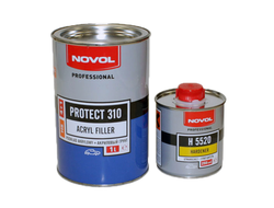 Novol Грунт HS Protect 310  акриловый 4+1  белый,1л+0,25л (комплект)