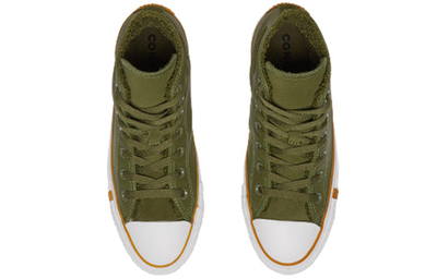 Converse Chuck Taylor All Star Green White 166126C высокие