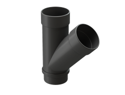 Docke LUX Тройник 45° - Графит