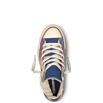 Кеды Converse All Star Distressed Union Jack с британским флагом женские в Москве