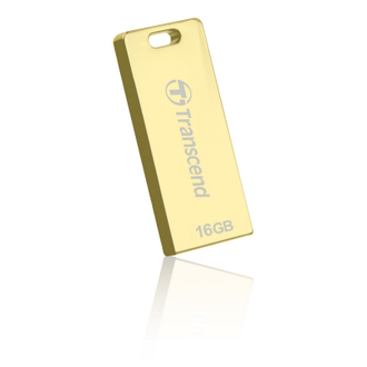 Флеш-память Transcend JetFlash T3, 16Gb, USB 2.0, золотой, TS16GJFT3G