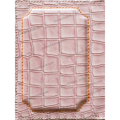 «КРОКОДИЛ» КОЖАНАЯ ОБЛОЖКА ДЛЯ АВТОДОКУМЕНТОВ В КОМПЛЕКТЕ С ЛИНЗАМИ. ЦВЕТ: РОЗОВЫЙ