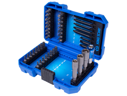 Набор вставок (бит) 1/4", PH, PZ, Hex, Torx, Slotted, 44 предмета KING TONY 1044MR