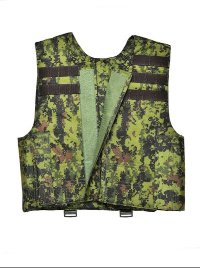 Жилеты скрытого и наружного ношения с бронезащитой БР-1, цвет ЦИФРА ЗЕЛЕНАЯ