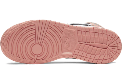 купить оригинальные кроссовки Nike (GS) Air Jordan 1 Mid Pink Quartz 555112-603