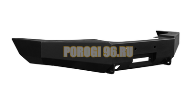 Передний силовой бампер без дуг серии Туризм на УАЗ Патриот, УАЗ Пикап 2005- (02.224.51)