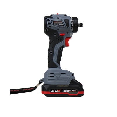 Аккумуляторный бесщеточный шуруповерт со сменными насадками PROFIPOWER MKBL-18BM